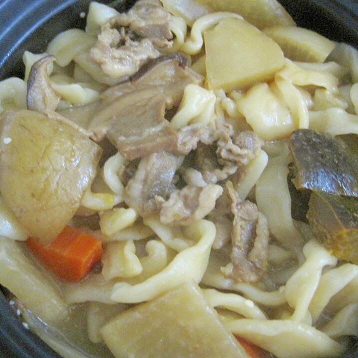 豚肉ほうとう鍋